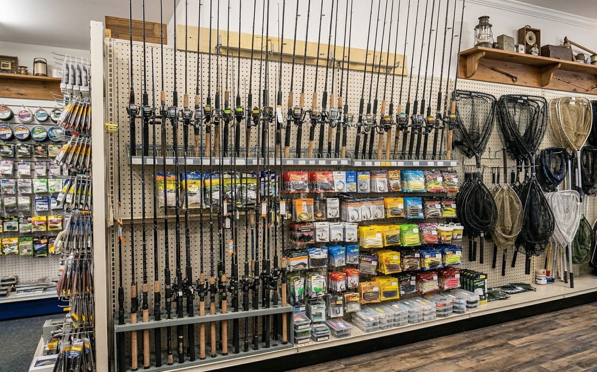 Well-stocked bait and tackle shop - Riverview Bait and Tackle on Route 28 is under 2 miles away
