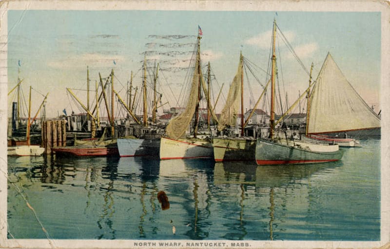 Historic Nantucket wharf - the island has welcomed visitors by sea for centuries